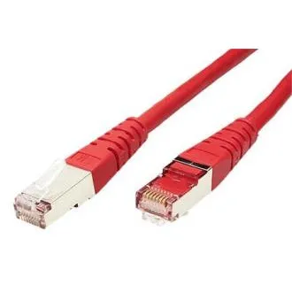 Patchkabel S/FTP, Cat6, 2xRJ45, 3 m, rot