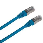 Patchkabel S/FTP, Cat6, 2xRJ45, 5 m, blau