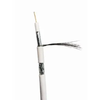 Koaxialkabel RG-6 75ohm 100 m (6,5mm/1,0mm) Koaxialkabel RG-6 75ohm 100 m (6,5mm/1,0mm)