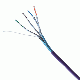 BELDEN F/FTP Cat.6A LSOH, Mantel lila 200m