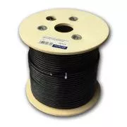 DATACOM S/FTP Kabel CAT7 PE,Fca 100m, Mantel schwarz OUTDOOR