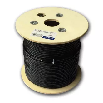 DATACOM S/FTP Kabel CAT7 PE,Fca 100m, Mantel schwarz OUTDOOR
