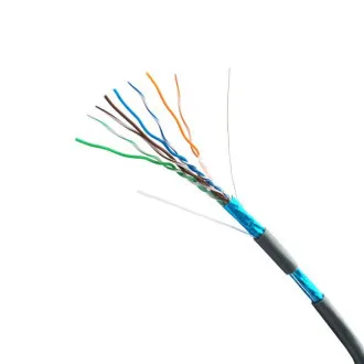 DATACOM FTP Cat5e PVC-Kabel 100m (Draht) grau DATACOM FTP Cat5e PVC-Kabel 100m (Draht) grau