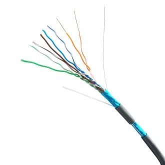 DATACOM FTP Cat5e PVC-Kabel 305m (Draht), grau DATACOM FTP Cat5e PVC-Kabel 305m (Draht), grau