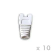 DATACOM RJ45 Schutz mit Ausschnitt WEISS (10 Stück)