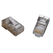 DATACOM RJ45 STP Cat5e 8p8c Stecker 100 Stück, für Kabel