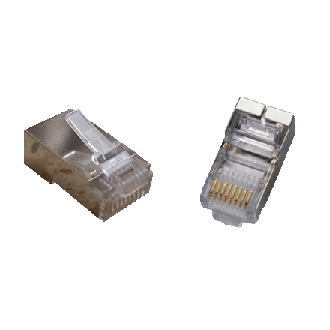 DATACOM RJ45 STP Cat5e 8p8c Stecker 100 Stück, für Kabel