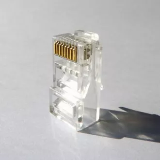 DATACOM RJ45 UTP Stecker 8p8c Cat6 Kabel 10Stk nicht gefaltet DATACOM RJ45 UTP Stecker 8p8c Cat6 Kabel 10Stk nicht gefaltet