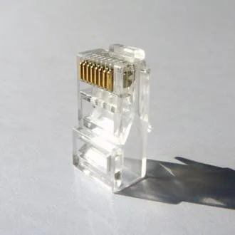 DATACOM RJ45 UTP Stecker 8p8c Cat6 Kabel 10Stk nicht gefaltet DATACOM RJ45 UTP Stecker 8p8c Cat6 Kabel 10Stk nicht gefaltet