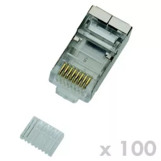 DATACOM Stecker RJ45 STP 8p8c Cat6 Kabel 100Stk