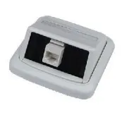 Einzeldose ABB TANGO 1xRJ45 Cat5e UTP weiß
