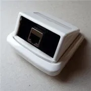 Einzeldose ABB TANGO 1xRJ45 cat5e STP weiß