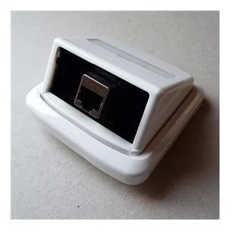 Einzeldose ABB TANGO 1xRJ45 cat6 STP weiß Einzeldose ABB TANGO 1xRJ45 cat6 STP weiß
