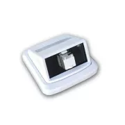 Einzeldose ABB TANGO 1xRJ45 cat6A STP weiß
