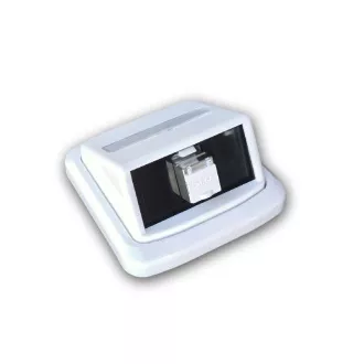 Einzeldose ABB TANGO 1xRJ45 cat6A STP weiß Einzeldose ABB TANGO 1xRJ45 cat6A STP weiß