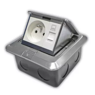 DATACOM Bodendose (1xRJ45 Cat5e 230V) DATACOM Bodendose (1xRJ45 Cat5e 230V)