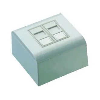 DATACOM UTP 2xRJ45 Buchse Cat6 (unter und über Putz)