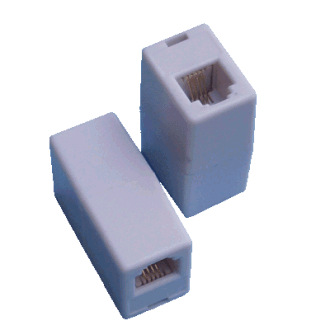 DATACOM-Kupplung 2 x RJ11 (6p4c) Kunststoff DATACOM-Kupplung 2 x RJ11 (6p4c) Kunststoff