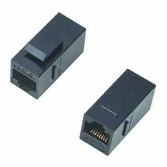 DATACOM Koppelpanel UTP 2 x RJ45 (8p8c) Cat5e, gerade, Kunststoff