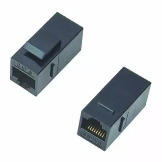 DATACOM Koppelpanel UTP 2 x RJ45 (8p8c) Cat6, gerade, Kunststoff DATACOM Koppelpanel UTP 2 x RJ45 (8p8c) Cat6, gerade, Kunststoff