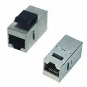 DATACOM Anschlussfeld STP 2 x RJ45 (8p8c) Cat6, gerade, Kunststoff