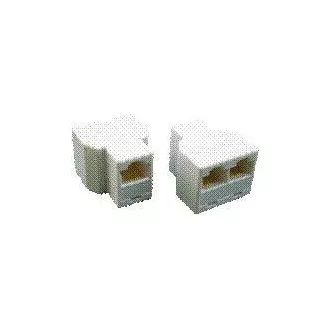 DATACOM Doppelkupplung 3x RJ45 8p8c Cat5E (3 x Buchse)