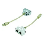 DATACOM Hub 1 auf 2 STP cat5e