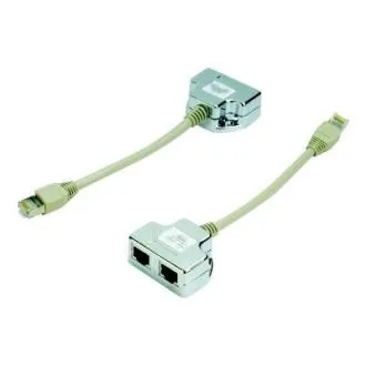DATACOM Hub 1 auf 2 STP cat5e DATACOM Hub 1 auf 2 STP cat5e