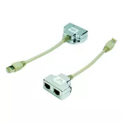 DATACOM "Y"-Adapter STP CAT5E PC / PC TEL