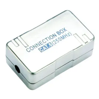 DATACOM Connection BOX STP CAT6 (2* Kerbfeld) Silber DATACOM Connection BOX STP CAT6 (2* Kerbfeld) Silber