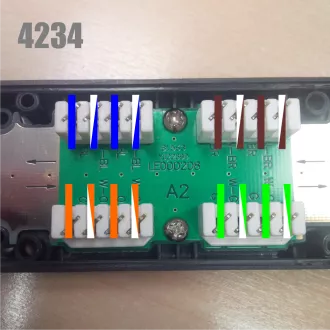 DATACOM Kerbstecker UTP CAT6 LSA BK DATACOM Kerbstecker UTP CAT6 LSA BK