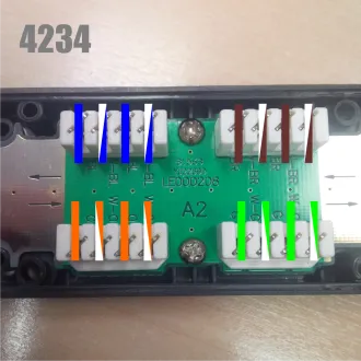 DATACOM Kerbstecker UTP CAT6 LSA BK DATACOM Kerbstecker UTP CAT6 LSA BK