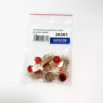 DATACOM Gel-Stecker UR für 3 Kabel (0,4-0,9mm) (10Stk/Pack)