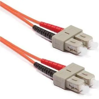Optisches Patchkabel duplex SC-SC, 50/125 um MM, 3 m, OM2 Optisches Patchkabel duplex SC-SC, 50/125 um MM, 3 m, OM2