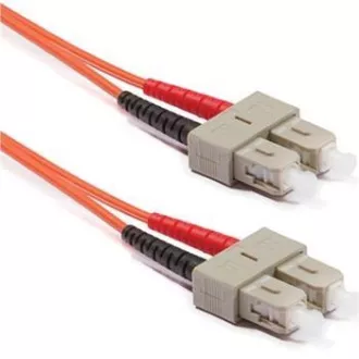 Optisches Patchkabel duplex SC-SC, 50/125 um MM, 10 m, OM2 Optisches Patchkabel duplex SC-SC, 50/125 um MM, 10 m, OM2