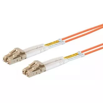 Optisches Patchkabel duplex LC-LC, 50/125 um MM, 0,5m OM2 Optisches Patchkabel duplex LC-LC, 50/125 um MM, 0,5m OM2