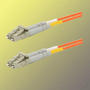 Optisches Patchkabel duplex LC-LC, 50/125 um MM, 1m, OM2
