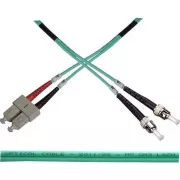 Optisches Patchkabel duplex SC-ST 50/125 MM 1m OM3