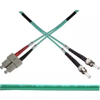 Optisches Patchkabel duplex SC-ST 50/125 MM 1m OM3