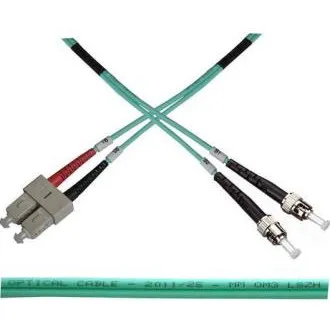 Optisches Patchkabel duplex SC-ST 50/125 MM 1m OM3 Optisches Patchkabel duplex SC-ST 50/125 MM 1m OM3