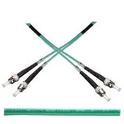 Optisches Patchkabel duplex ST-ST 50/125 MM 2m OM3
