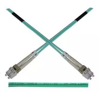 Optisches Patchkabel duplex LC-LC 50/125 MM 20m OM3 Optisches Patchkabel duplex LC-LC 50/125 MM 20m OM3