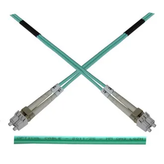 Optisches Patchkabel duplex LC-LC 50/125 MM 100m OM3 Optisches Patchkabel duplex LC-LC 50/125 MM 100m OM3