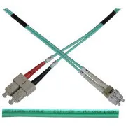 Optisches Patchkabel duplex LC-SC 50/125 MM 3m OM3