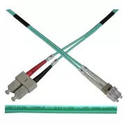Optisches Patchkabel duplex LC-SC 50/125 MM 7m OM3