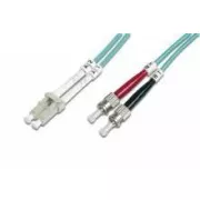 Optisches Patchkabel duplex LC-ST 50/125 MM 1m OM3