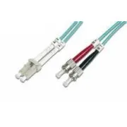 Optisches Patchkabel duplex LC-ST 50/125 MM 1m OM3