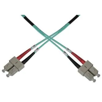 Optisches Patchkabel duplex SC-SC 50/125 MM 5m OM3 Optisches Patchkabel duplex SC-SC 50/125 MM 5m OM3