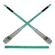 Optisches Patchkabel duplex LC-LC 50/125 MM 0,25m OM4