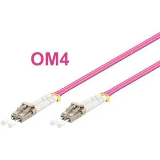 Optisches Patchkabel duplex LC-LC 50/125 MM 1m OM4